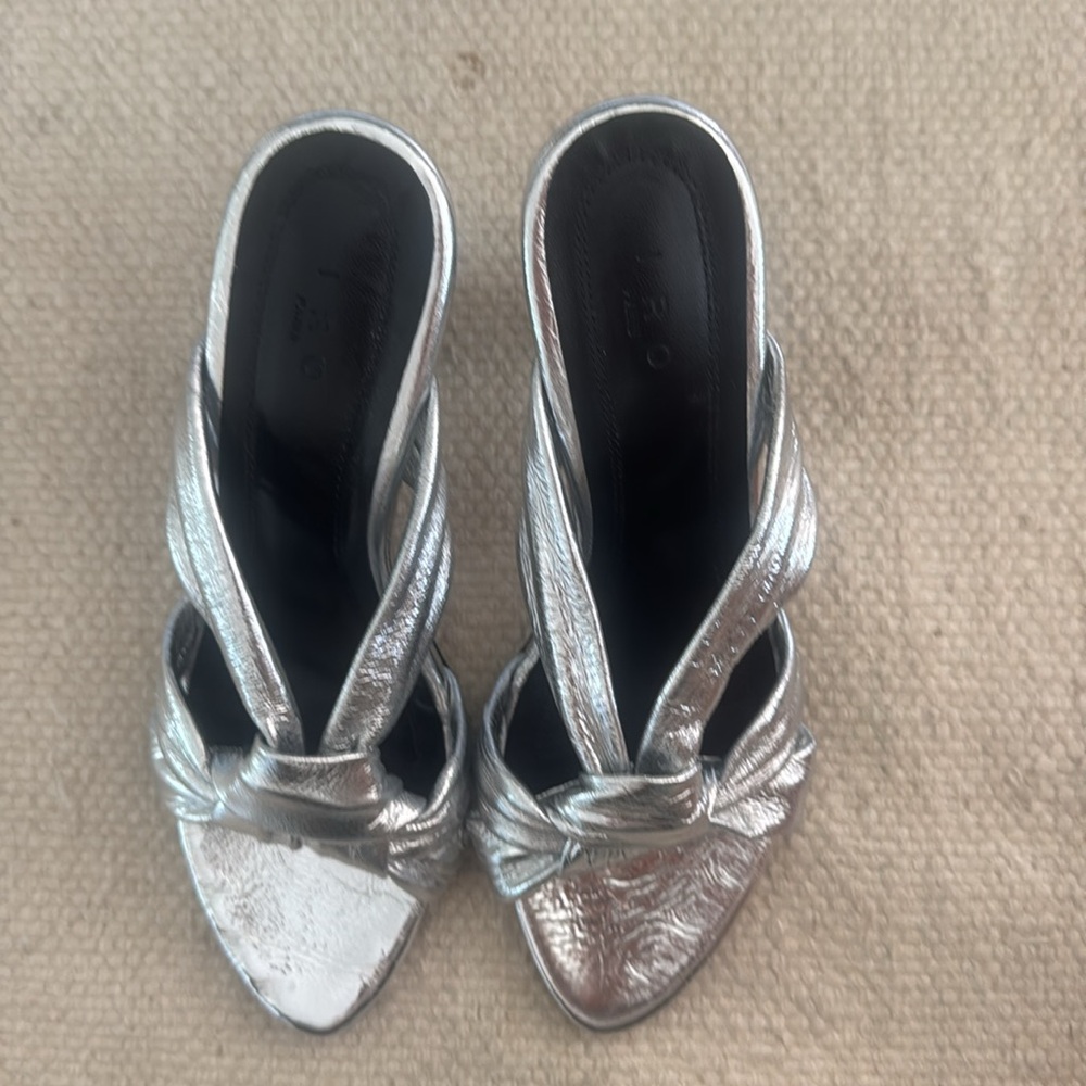 IRO Pipa Silver Women's heels